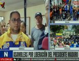 Pueblo merideño realiza asambleas por la liberación del Presidente Maduro y Cilia Flores