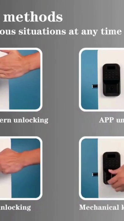 “Next-gen smart door lock with palm vein recognition. Designed for smarter and safer homes.”