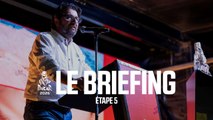 Dakar 2026 - Étape 5 - Le briefing de David Castera