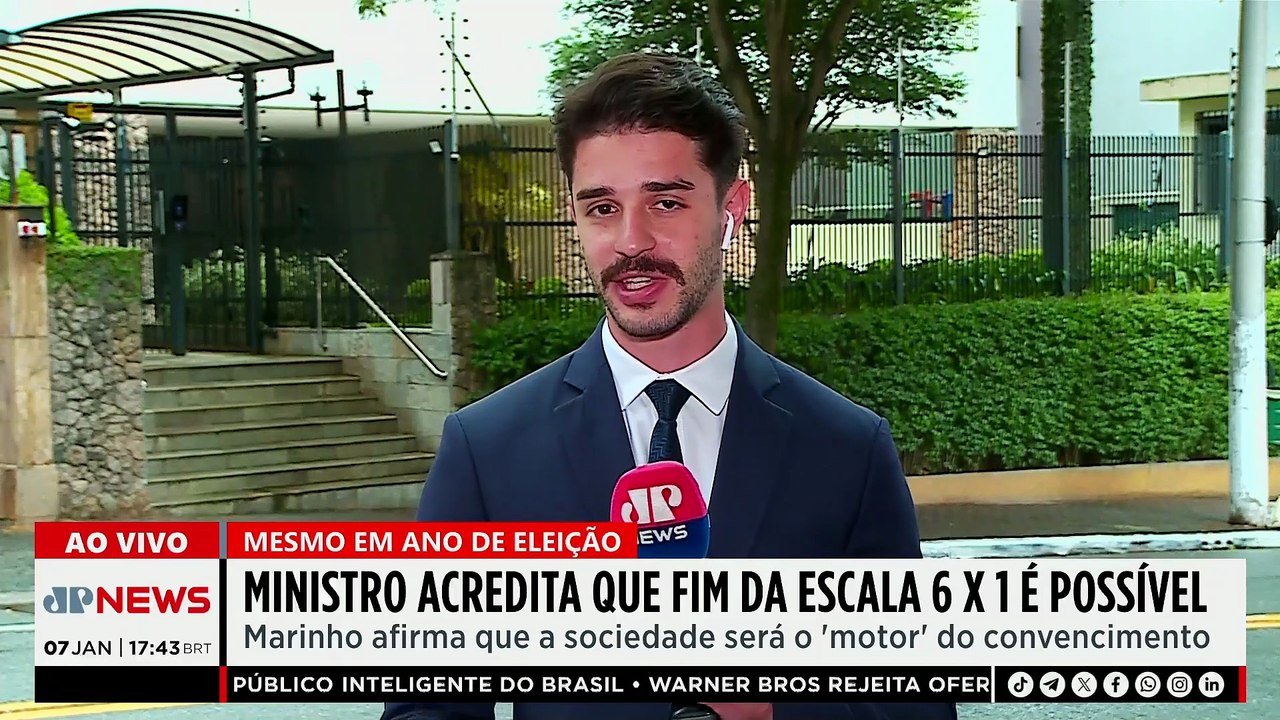 SERÁ? Luiz Marinho acredita que fim da escala 6x1 é possível