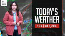 Today's Weather, 5 A.M. | Jan. 8, 2026
