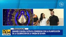 Así se preparan Iglesia Católica y Sinager para aniversario de la Virgen de Suyapa