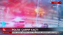Kayseri'de polise çarpıp kaçtıktan sonra olay yerinde yakalanan şahıs tutuklandı