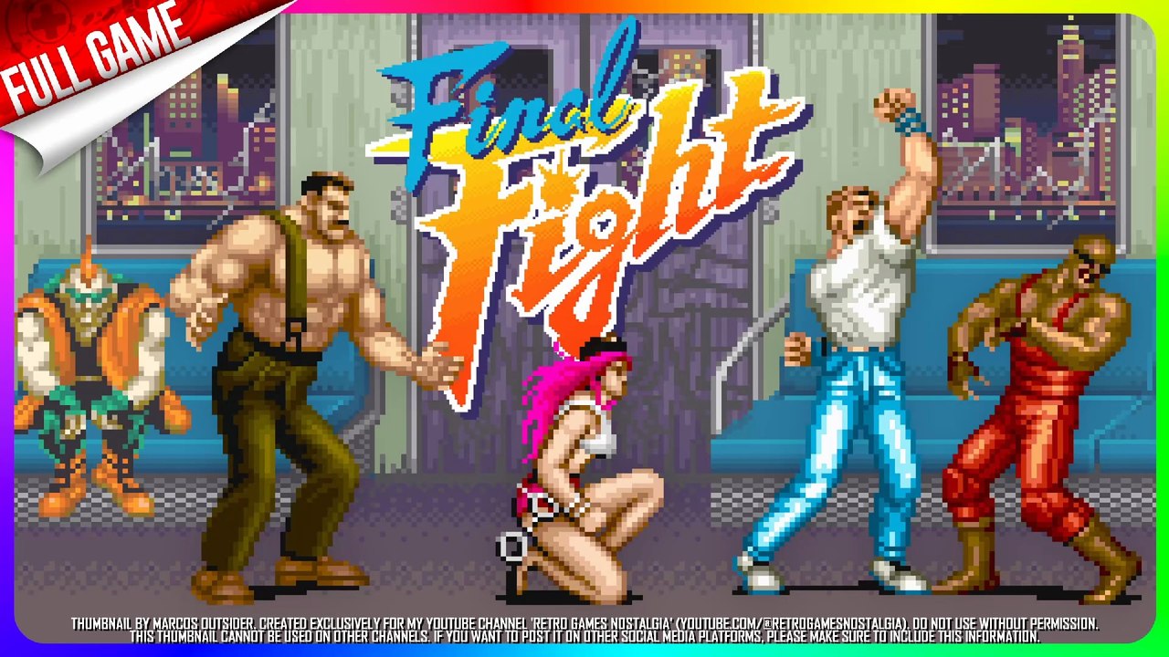 Final Fight [Color and Restoration Patch] (SNES - US) Longplay