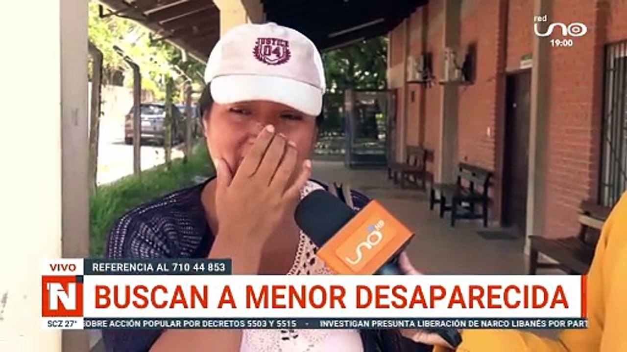 MENOR DESAPARECIDA