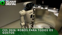O futuro é agora! Conheça os robôs mais surpreendentes da CES 2026