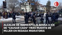 Alcalde de Minneapolis acusa a ICE de “causar caos” tras muerte de mujer en redada migratoria