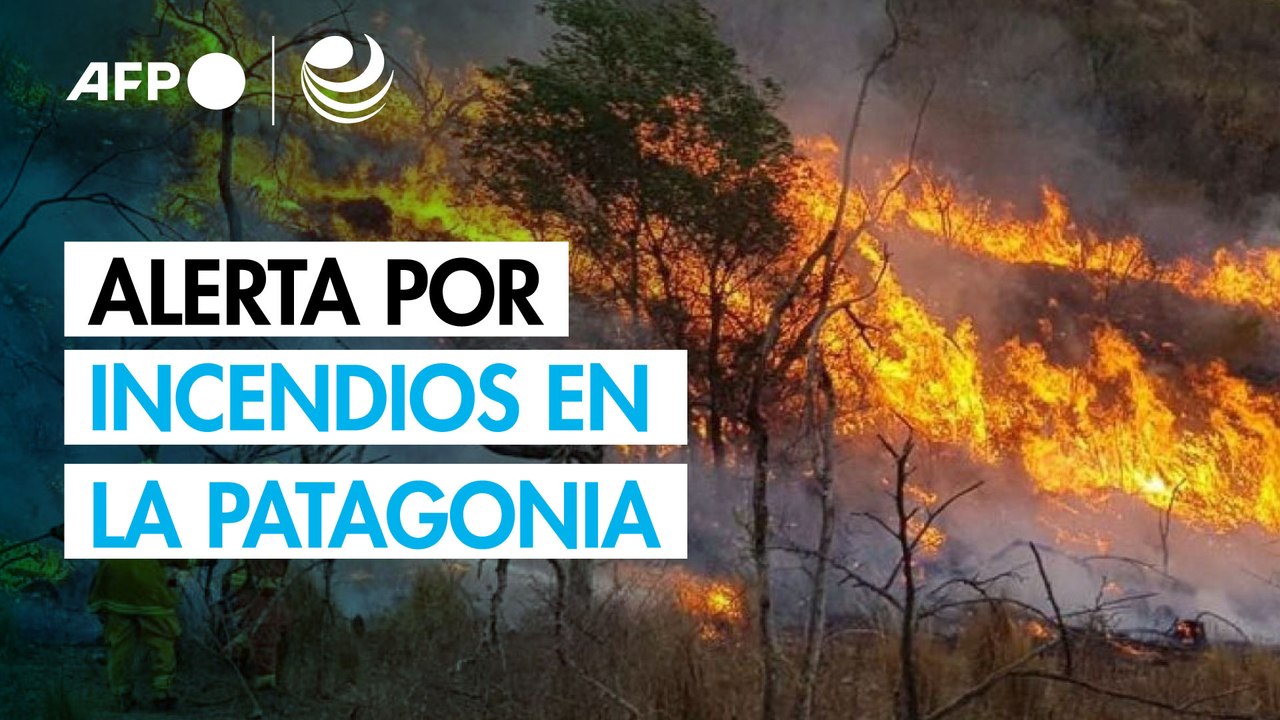 Primeros incendios del año ponen en alerta a la Patagonia argentina