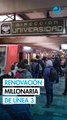 Línea 3 del Metro: CDMX estima inversión de 41,000 millones de pesos para renovación