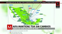 Tarifas del AIFA 2026 quedan sin incremento en el primer mes del año