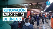 Línea 3 del Metro: CDMX estima inversión de 41,000 millones de pesos para renovación