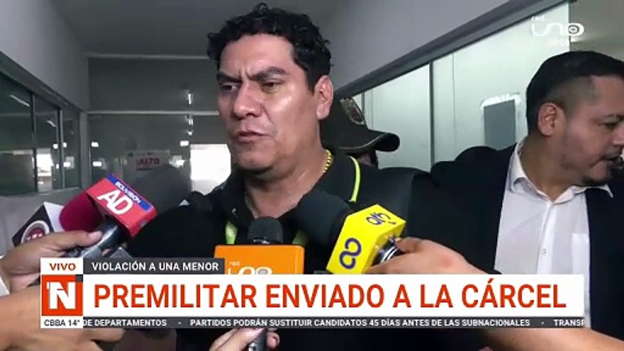 PREMILITAR ENVIADO A LA CÁRCEL