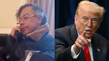 ¿De qué hablaron los presidentes Gustavo Petro y Donald Trump en su primera conversación telefónica?