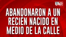 Abandonaron a un recién nacido en medio de la calle