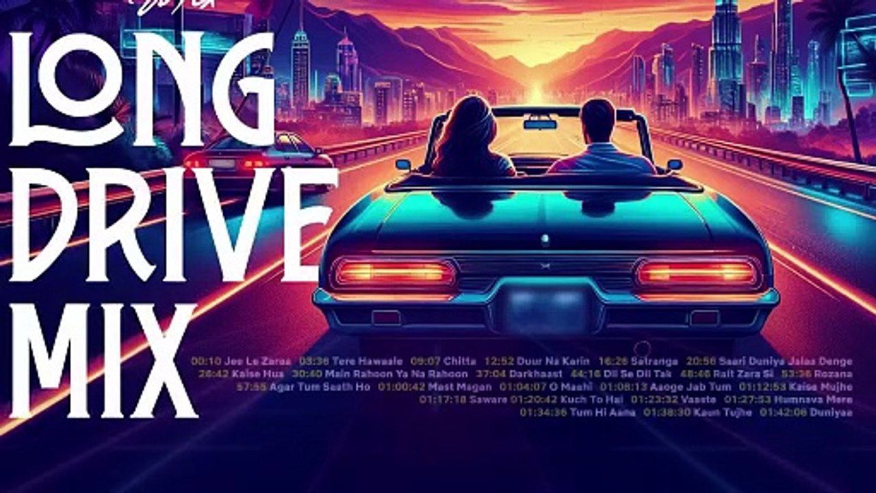 Long Drive Mix - Bollywood Non-Stop Songs _ Road Trip Songs _ Hindi Songs Non-Stop _ T-Series