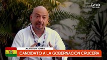 JULIO CESÁR TORREZ CANDIDATO A LA GOBERNACIÓN DE SCZ