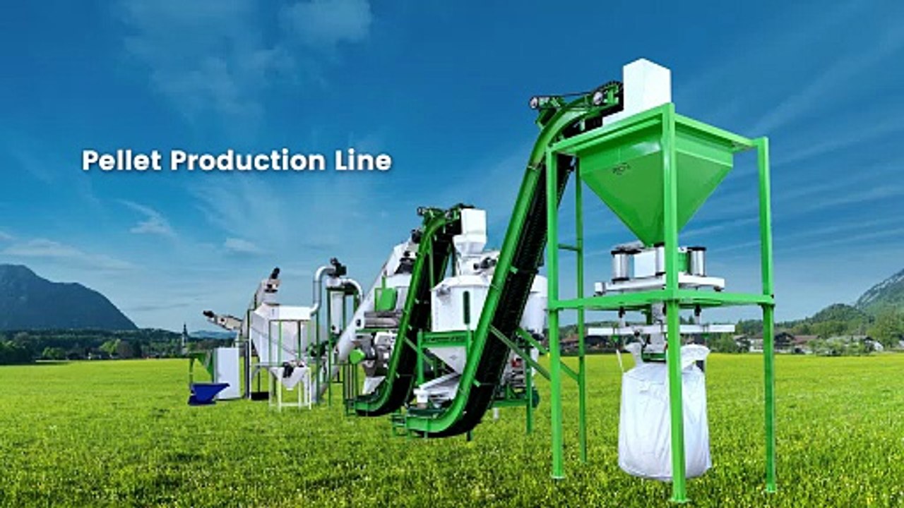 Pellet Production Line for Biomass & Feed | Efficient, Stable, and Scalable Pellet Solutions