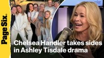 Chelsea Handler picks a side in Ashley Tisdale's breakup with Mandy Moore, Hilary Duff, celeb mom group