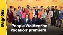 Tom Blyth, Emily Bader and more attend the 'People We Meet On Vacation' premiere