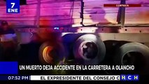 Motociclista muere tras ser aplastado por una unidad pesada que transportaba madera en Guaimaca, FM