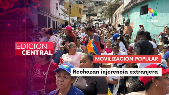 Movilización masiva en defensa de la soberanía en Venezuela
