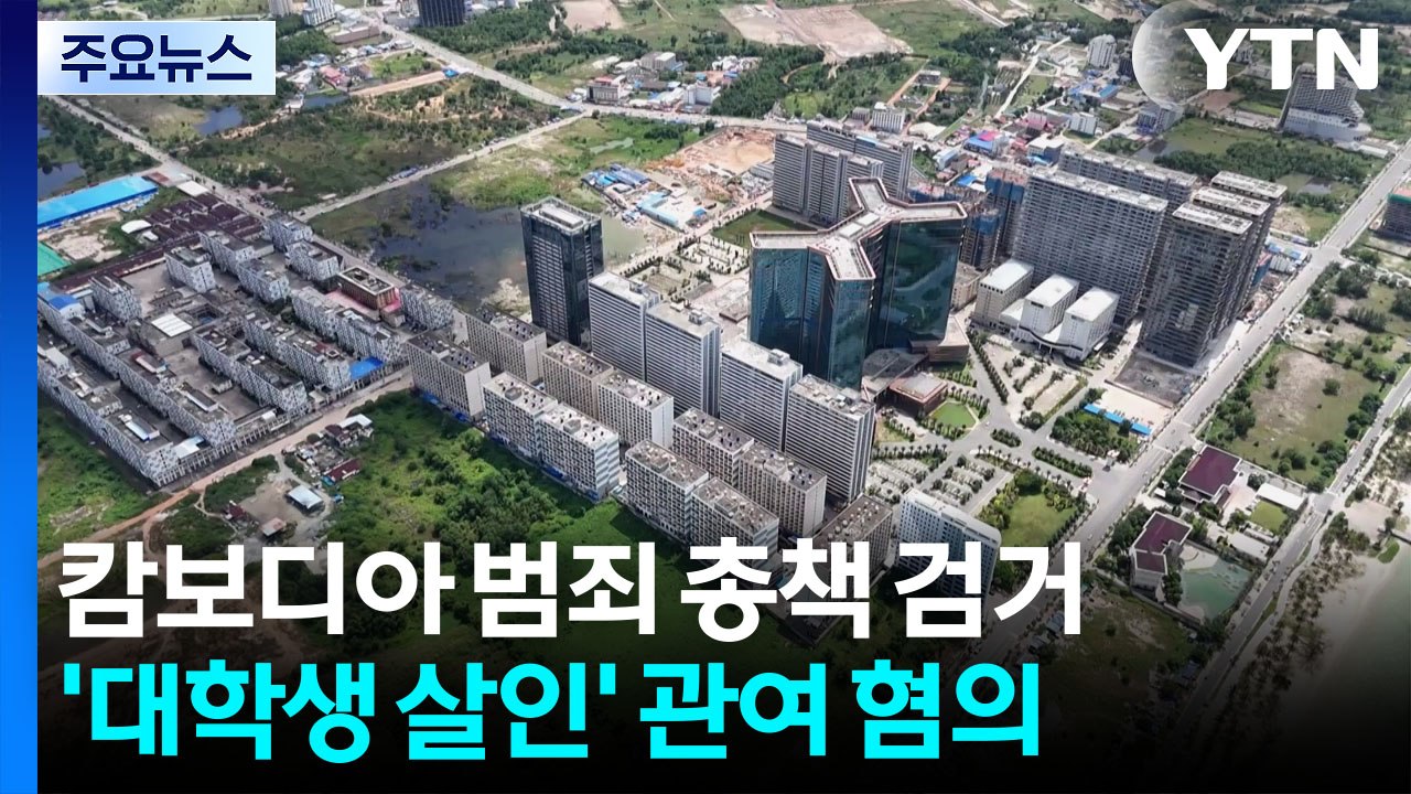 캄보디아 ’대학생 살인사건’ 연루 조직 총책 검거 / YTN