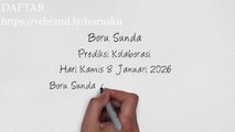 Kode Syair Boru Sunda Hari Kamis 8 Januari 2026 #PakTuntung