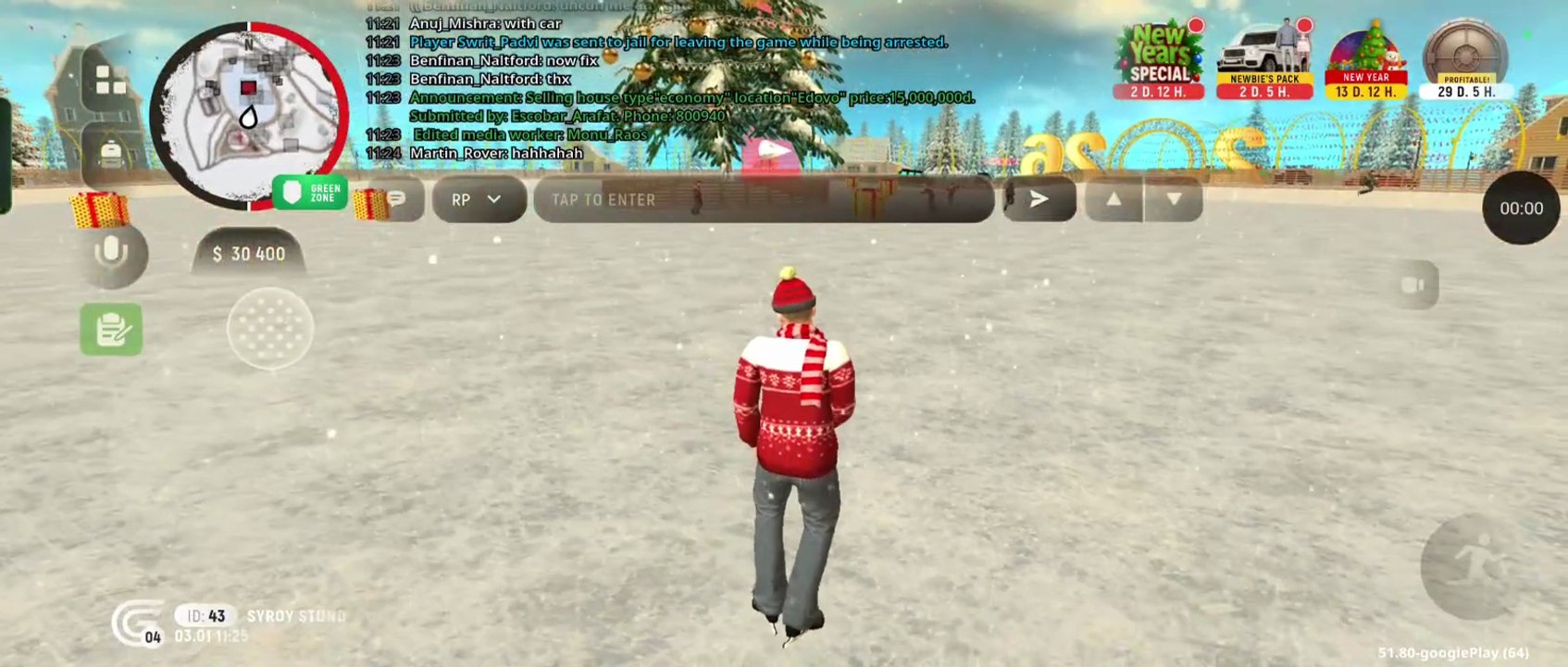 Grand mobile 📲 | Roleplay | Christmas 🎄🎁 | Event | Gameplay 🎮