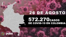 Colombia registró 10.142 casos nuevos de COVID-19 y superó los 400.000 recuperados este 26 de agosto