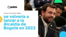 Carlos Fernando Galán se volvería a lanzar a la Alcaldía de Bogotá en 2023