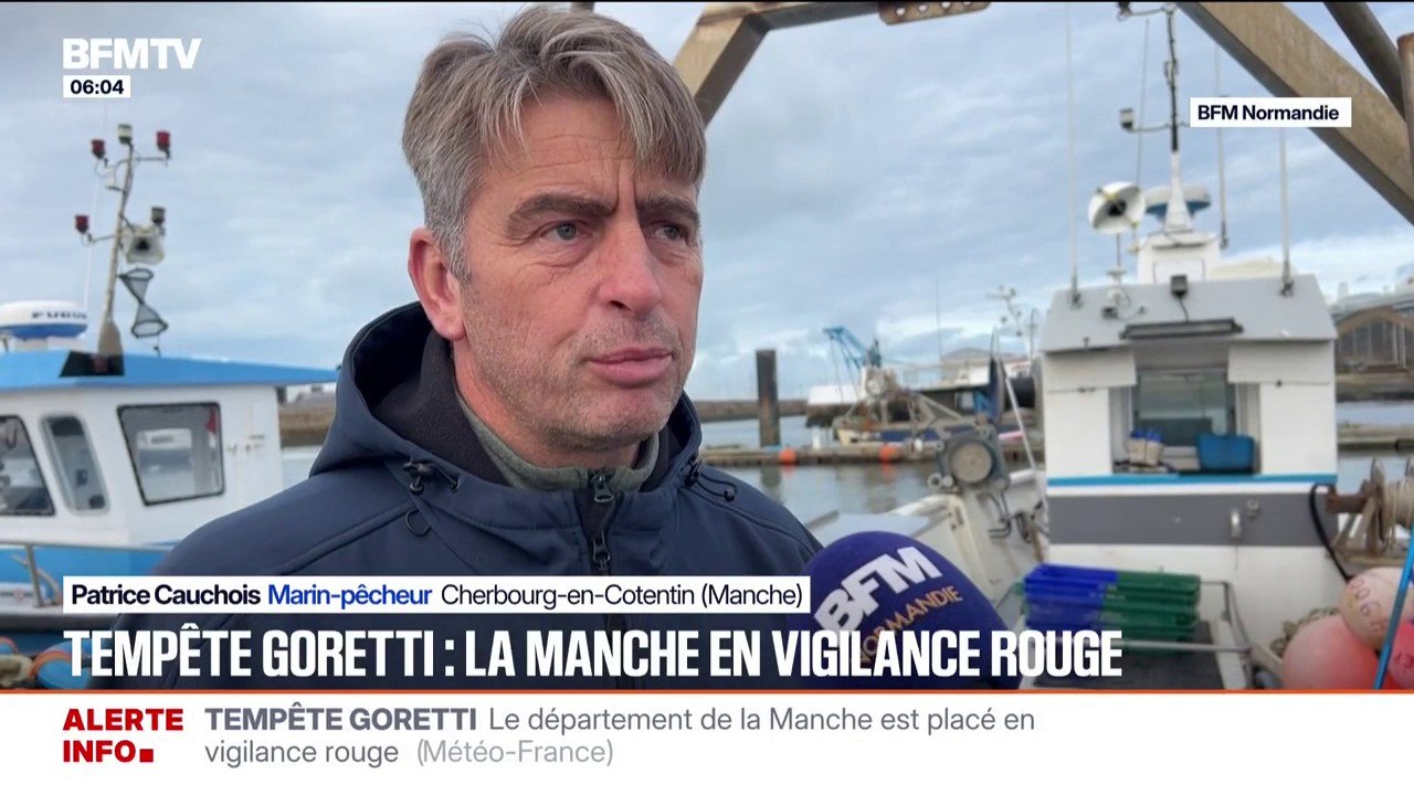 Tempête Goretti: la Manche placée en vigilance rouge