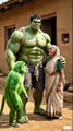 Baap ne Berozgar Bete ko laat maara! 😭 5 Lakh ka Inaam 💰 Hulk vs Snake | #ai #hulk #shorts