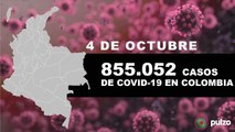 COVID-19 cobra la vida de 156 personas en Colombia este domingo; 6.905 nuevos contagios