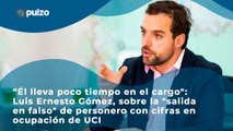 “Él lleva poco tiempo en el cargo