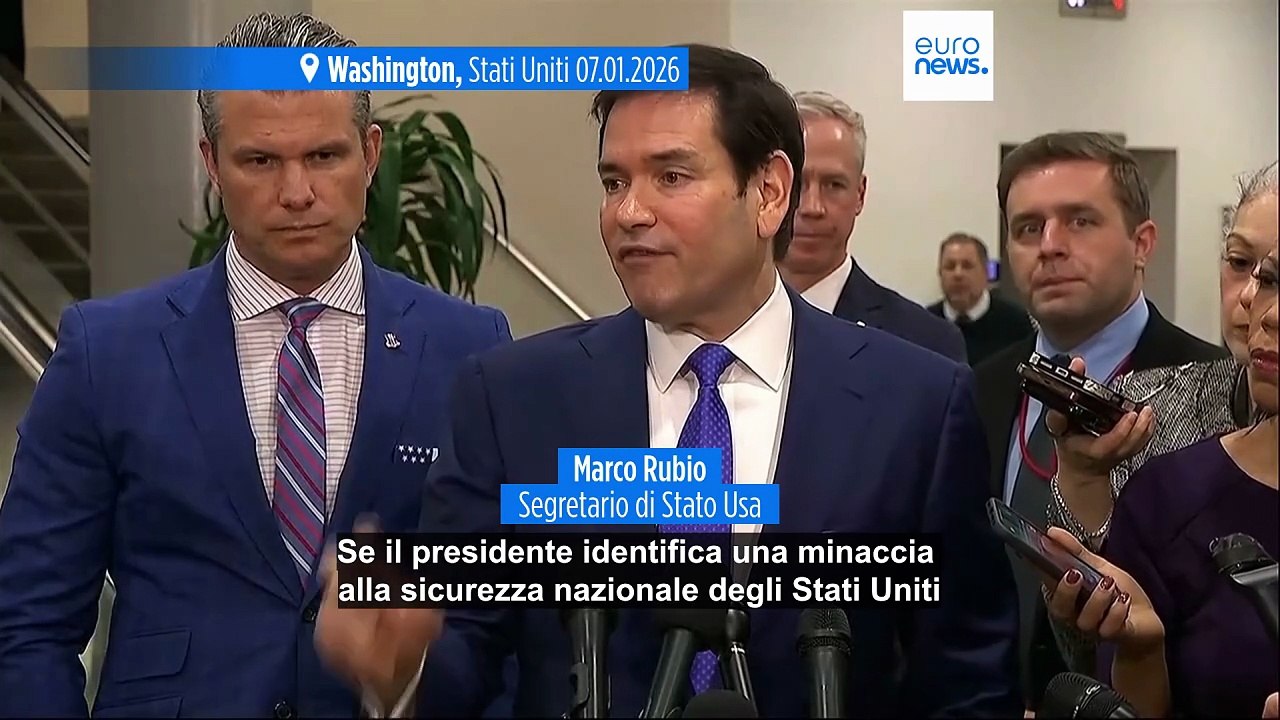 Rubio incontrerà i funzionari danesi per parlare dell'interesse degli Stati Uniti per la Groenlandia