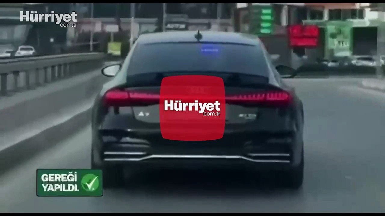 Araçlarına yasa dışı çakar takan sürücüye 414 bin lira ceza