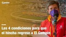 El Campín seguirá cerrado: solo volverán los hinchas a ver fútbol con 4 condiciones | Pulzo