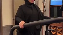Hollywood rapper Cardi B shared a video of herself jokingly running on a treadmill and riding a bike, all while wearing a hijab, video goes viral sparks debate online