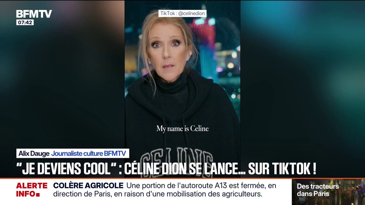 "Je deviens cool": Céline Dion se lance sur Tiktok