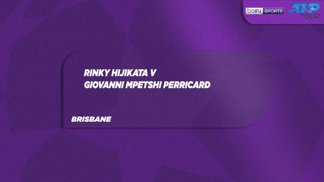 R. Hijikata vs. G. Mpetshi Perricard Match Highlights Brisbane January 08, 2026