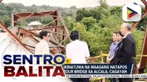 PBBM, ininspeksyon ang Piggatan Detour Bridge na maagang natapos; proposed permanent Piggatan Bridge, iprinisenta sa Pangulo | ulat ni April Racho- Radyo Pilipinas Tuguegarao