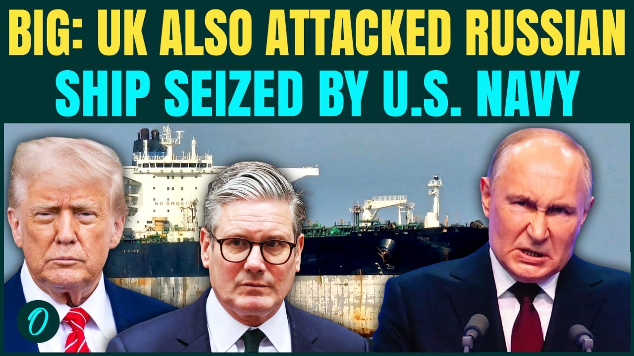 Putin Cornered? UK JOINED US in Daring Oil Tanker Seizure Linked to Russia| Russians Captured at Sea