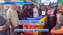 Soldados mortos em ataque americano enterrados com honras militares em Caracas