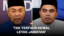 Tak terfikir Akmal akan letak jawatan, kata Zahid