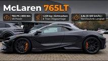 Supercar im Check – 4,0-Liter-V8 & 800 Nm im McLaren 765LT Longtail
