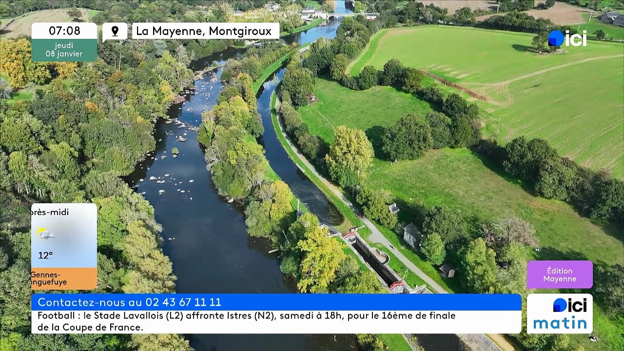 08/01/2026 - ici matin par ici Mayenne en vidéo