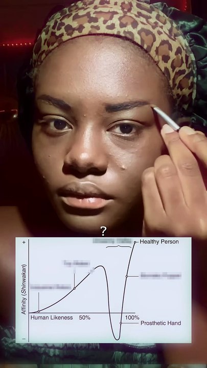 Un maquillage dans la Vallée de l'Étrange ?
