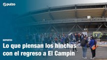 Lo que piensan los hinchas con el regreso a El Campín | Pulzo