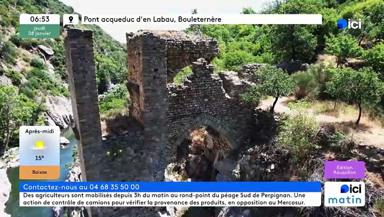 08/01/2026 - ici matin par ici Roussillon en vidéo