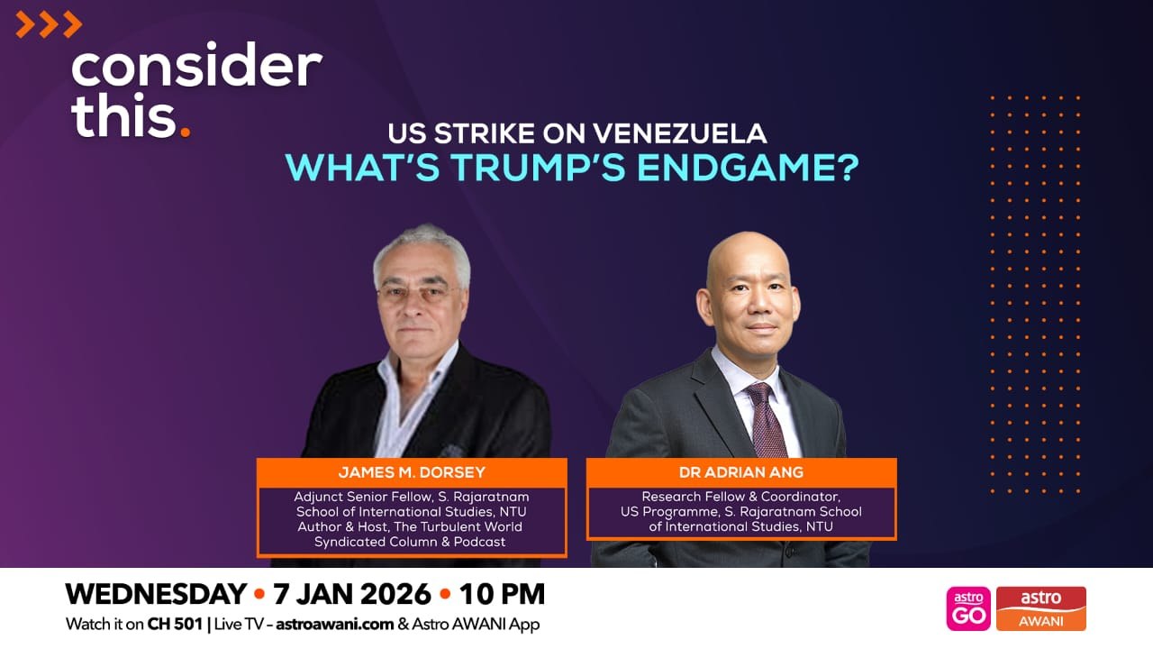Consider This: US Strike on Venezuela (Part 1) — What’s Trump’s Endgame?